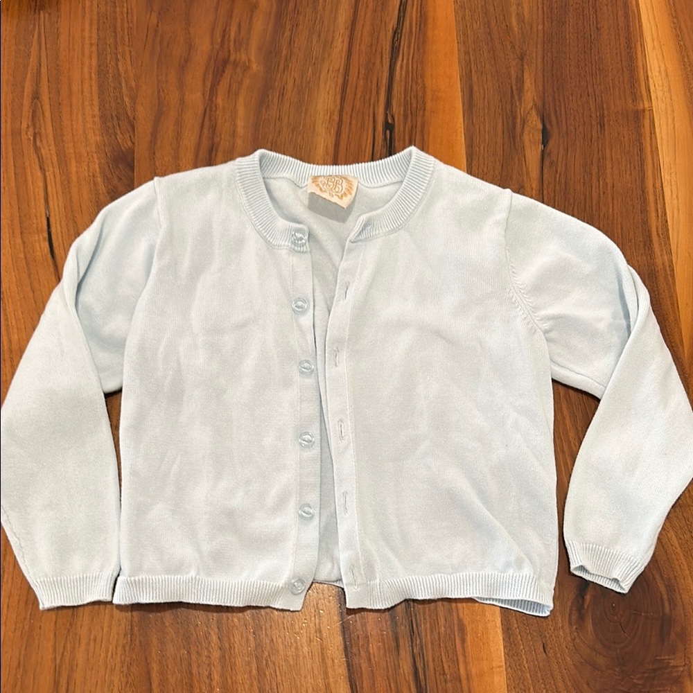 Beaufort Bonnet Light Blue Cambridge Cardigan